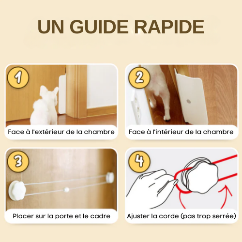 Porta per gatti senza trapano