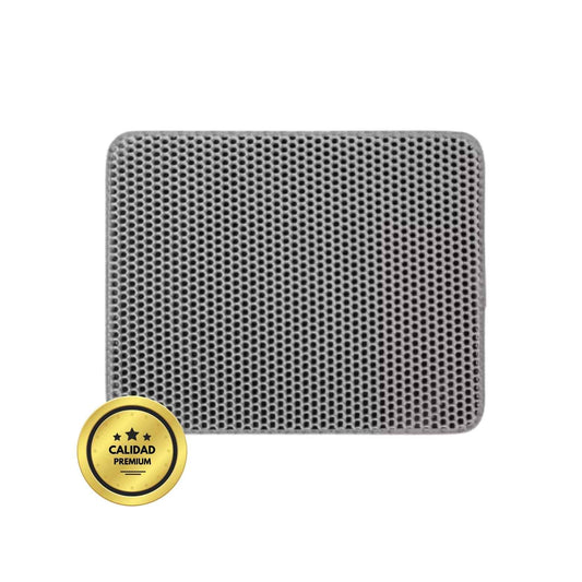 TAPETEMÁGICO - Alfombra de doble capa que mantiene el suelo limpio y recoge eficazmente los restos de arena y comida