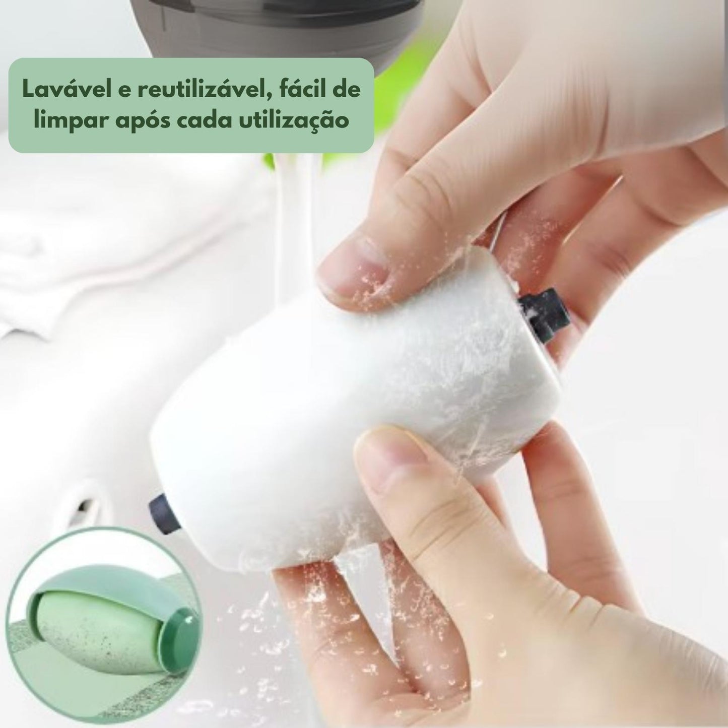 ROLOMAGICO – Rullo riutilizzabile per rimuovere facilmente i peli degli animali