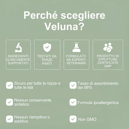 Collagene Liquido Premium Veluna per Cani