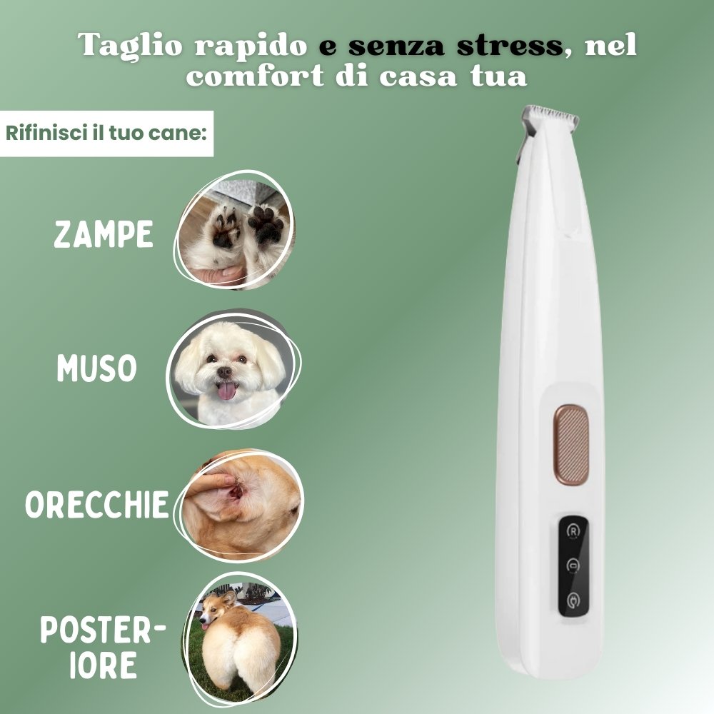 PawTrim Pro – Cura delle Zampe Senza Dolore in Pochi Secondi